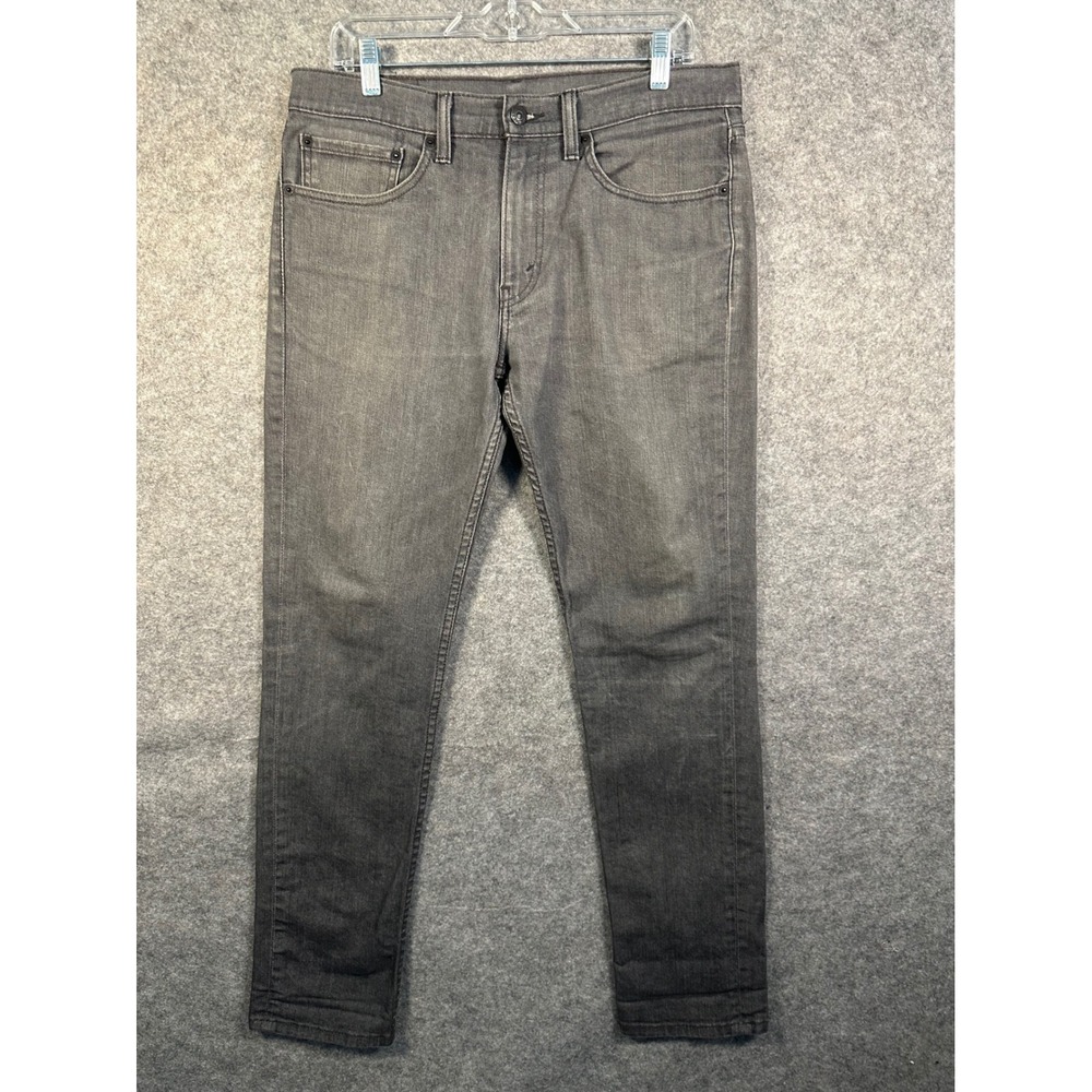 Levis 511 Slim Fit Grey Denim Jeans Mens W34 L34 S40196‎